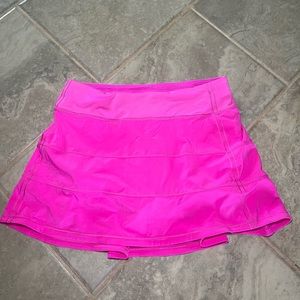Lululemon Pace Rival mid rise skirt long